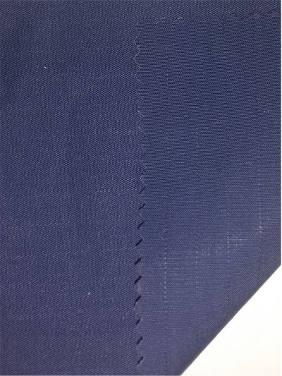 XX-FSSY/YULG  CVC  80/20 anti-static water-oil repellent twill fabric  21S*16S/128*60  235GSM 側面照
